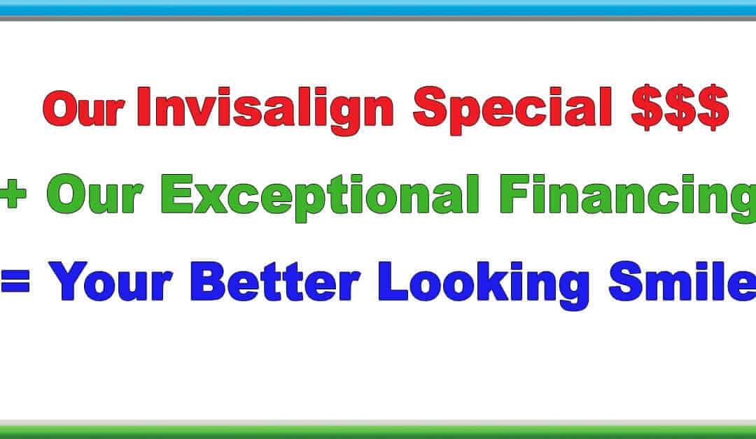 Exceptional Invisalign Financing Available!