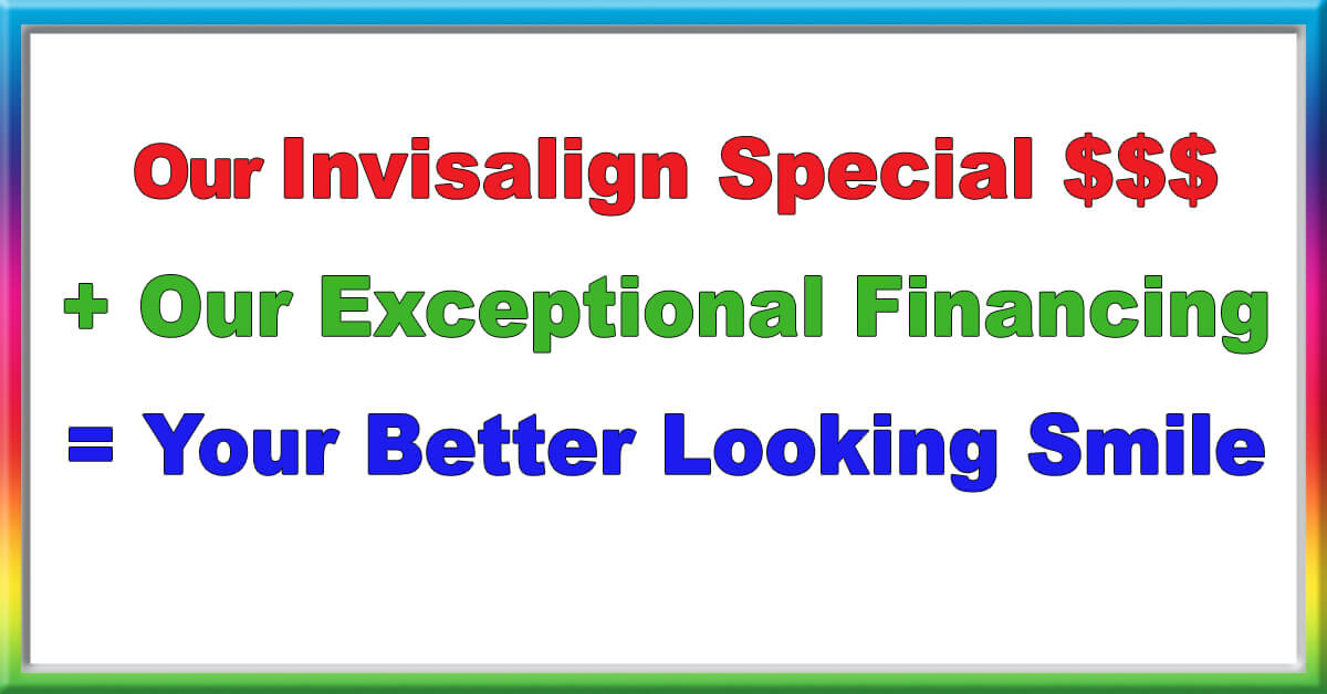 Pompano Beach Dentist offer special financing for Invisalign (Invisible Braces) patients